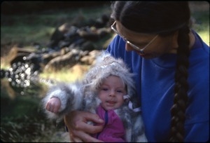 Sandi Sommer with baby Maya in her first year