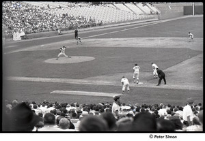 Mets at Shea Stadium: in-game action