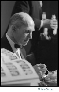 Y. A. Tittle at black tie dinner