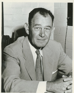 Ralph L. France at his desk