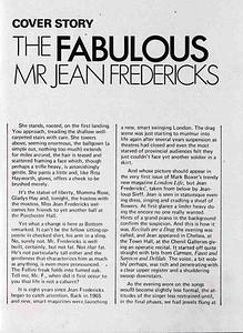 The Fabulous Mr. Jean Fredericks