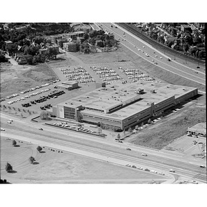 Boston Globe and the area, Morrissey Boulevard, Dorchester, newspaper plant, Boston, MA