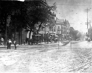 Whittier and Evans buildings