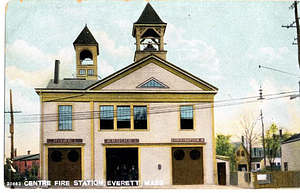 Centre Fire Station Everett, Mass.