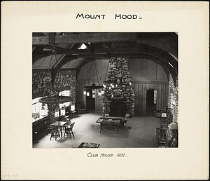 Clubhouse, Mount Hood: Melrose, Mass.