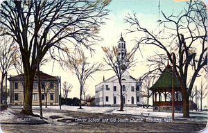 Center School and Old South Church, Reading, Mass.