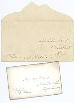 Visiting Card, Freddie Stevens