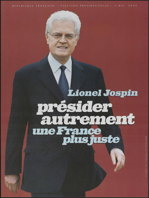 Lionel Jospin présider autrement une France plus juste