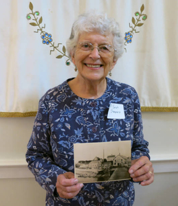 Sarah Shepard at the Martha's Vineyard Mass. Memories Road Show