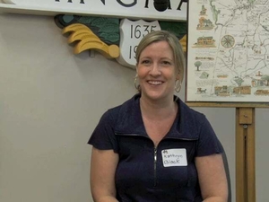 Kathryn Black at the Hingham Mass. Memories Road Show: Video Interview