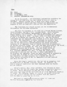 Private Immigration Bill