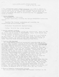 Legislative Alert: weekly bulletin, week of May 18, 1981
