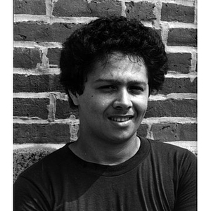 Portrait of an unidentified young man, possibly an Inquilinos Boricuas en Acción staff member.