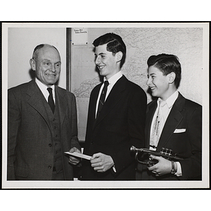 "Steven David Epstein Memorial Scholarship Winners - Spring 1954"