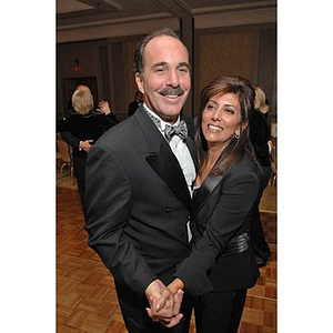 A couple dancing at the Huntington Society Dinner