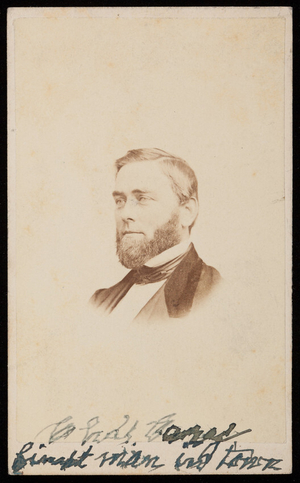 Studio portrait of Mr. Charles Carey, Boston, Mass., undated