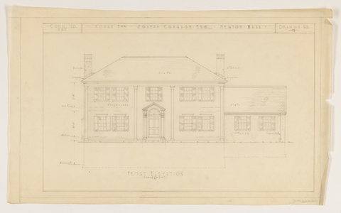 Joseph Congdon house, Newton, Mass. - Digital Commonwealth