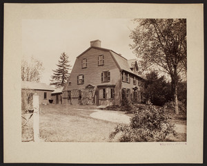 Exterior view of the Old Manse at Concord, Mass.
