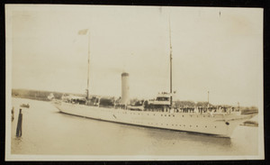 Steamship on the Cape Cod Canal