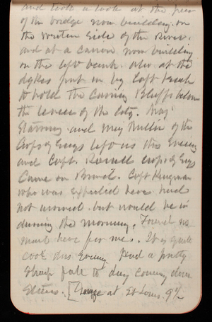 Thomas Lincoln Casey Notebook, April 1888-May 1889, 87, and took a look at the