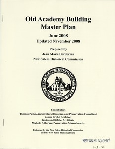 Old Academy Building Master Plan