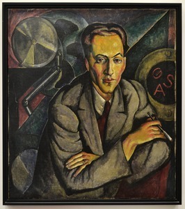 Ernst Toller: portrait with cigarette