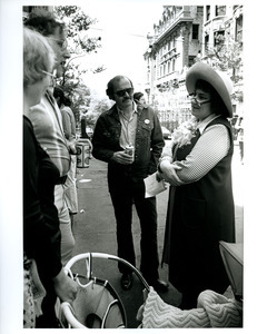 Bella Abzug with constituents