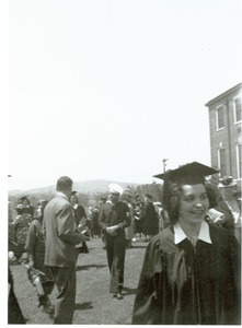 Irmarie Scheuenman and others during on Commencement day