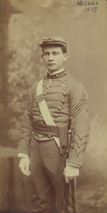Thomas F. B. Meehan in uniform, class of 1887