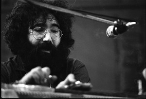 New Riders of the Purple Sage opening for the Grateful Dead at Sargent Gym, Boston University: Jerry Garcia on pedal steel guitar