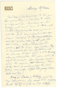 Letter from Judy G. Wood Langland to Joseph Langland