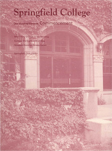 Springfield College Commencement Program (1997)