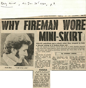 Why Fireman Wore Mini-Skirt
