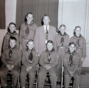 Boy Scouts at Everett Elks