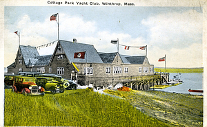 A Post Card Picture of the Cottage Park Yacht Club.