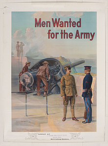 Men Wanted for the Army