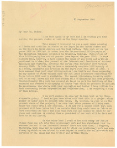 Letter from W. E. B. Du Bois to Anson Phelps Stokes
