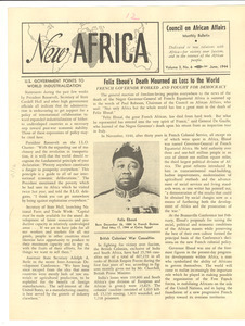 New Africa volume 3, number 6