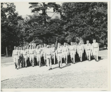 Army Air Corps soldiers marching (May 1943)