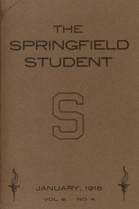 The Springfield Student (vol. 6, no. 4), January 1916