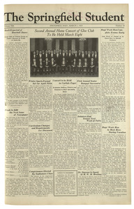 The Springfield Student (vol. 19, no. 18) March 1, 1929