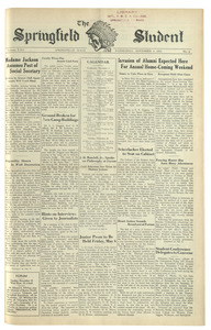 The Springfield Student (vol. 22, no. 06) November 4, 1931