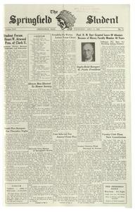 The Springfield Student (vol. 22, no. 22) April 13, 1932