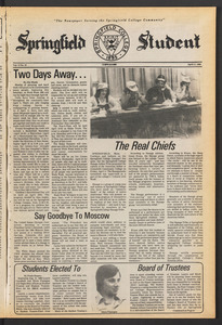 The Springfield Student (vol. 73, no. 19) Apr. 17, 1980