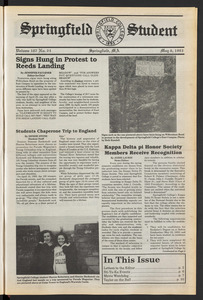The Springfield Student (vol. 107, no. 25) May 6, 1993