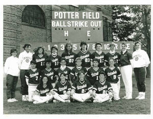 Springfield College Softball Team Photo, 1991