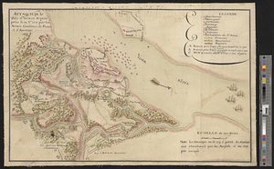 Attaque de la ville d'York en Virginie prise le 19 8bre 1781 par les armées combinées de France et d'Amérique