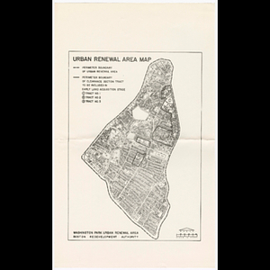 Washington Park Urban Renewal Area map