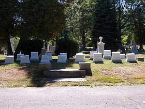 Beebe family plot, Lakeside Cemetery, Wakefield, Mass.