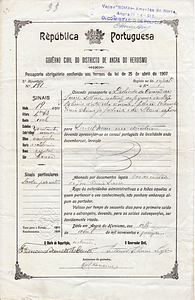 Deolinda Coracão Passport